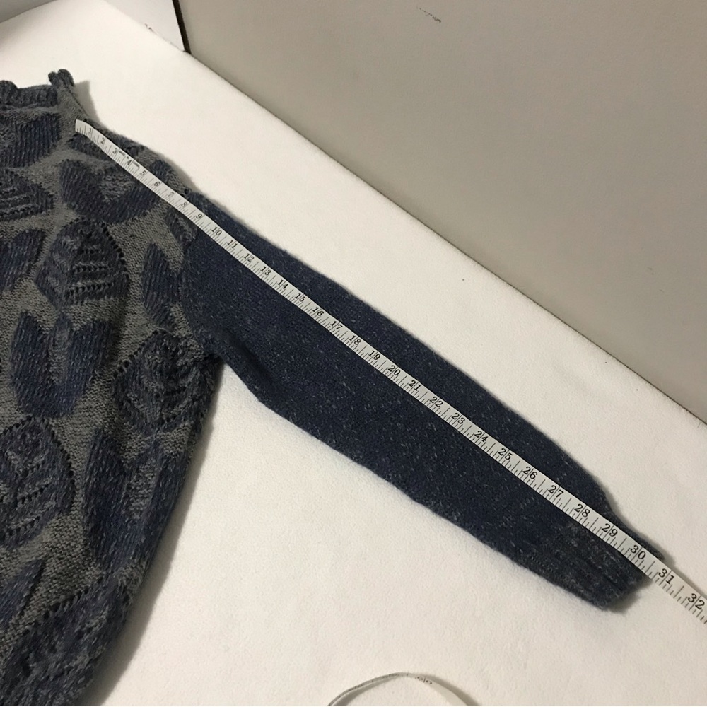Anthropologie Folk by Hansel from Basel mohair blend knit sweater oversi… - Picture 4 of 10
